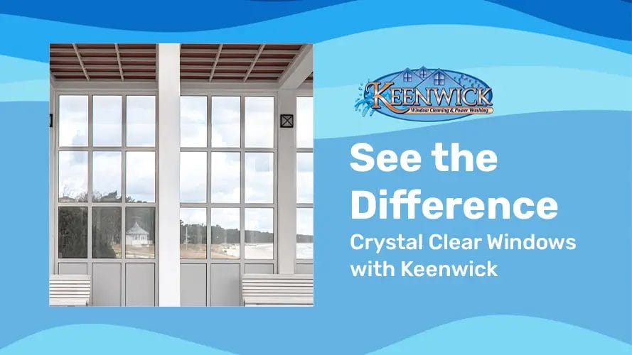 Transform your space with Keenwick’s expert professional window cleaning in Maryland!