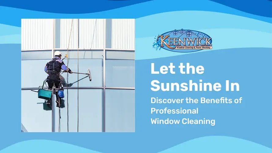 For a brighter home, choose Keenwick’s professional window cleaning in Maryland!