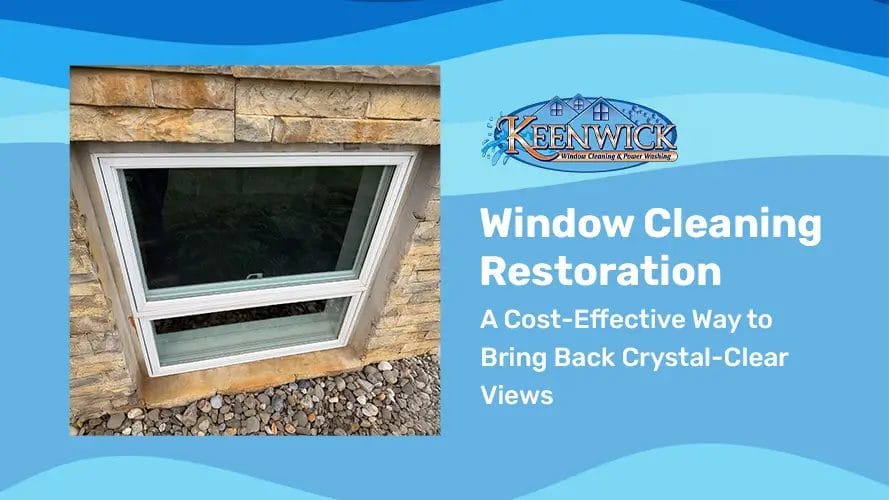 For windows that shine like new, trust Keenwick’s window cleaning restoration.