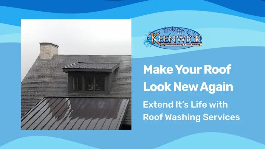 Transform your home exterior with Keenwick’s reliable roof cleaning services.