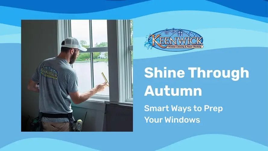 Get year-round clarity through Keenwick’s residential and commercial window cleaning expertise.