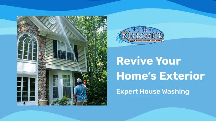 Give your property lasting shine through Keenwick’s trusted house washing services.