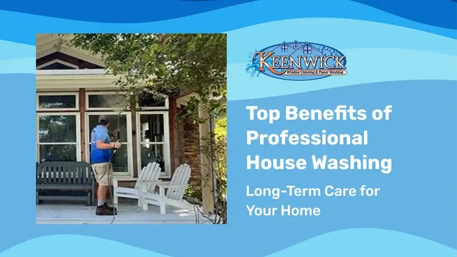Restore your home’s natural beauty with Keenwick’s reliable house washing services.
