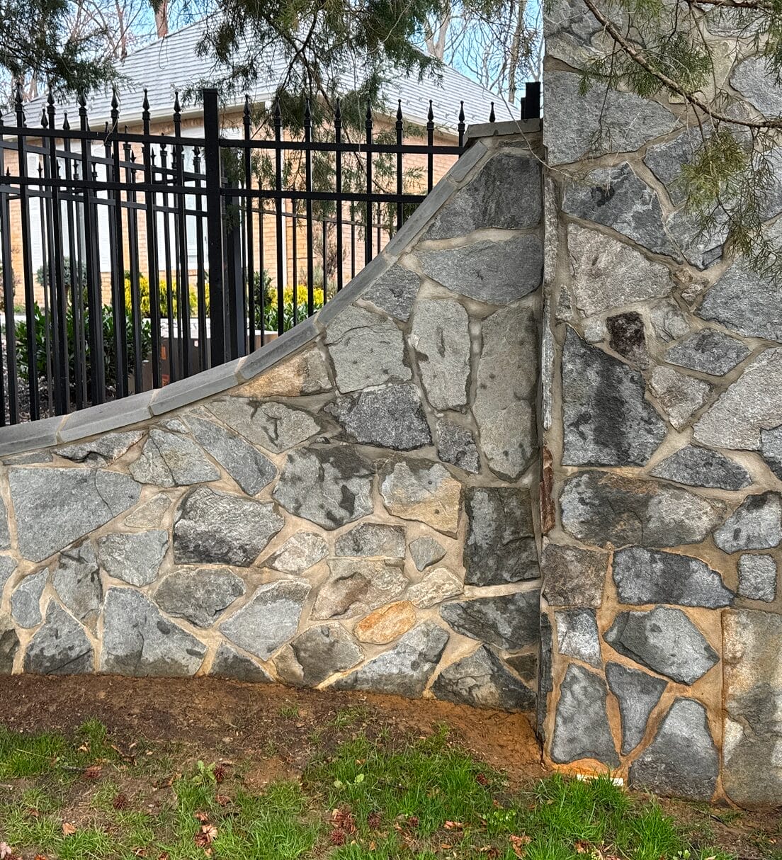 Before residential power restoration – Keenwick service