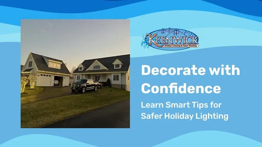 Enjoy a worry free season through Keenwick’s reliable Christmas lights installation.